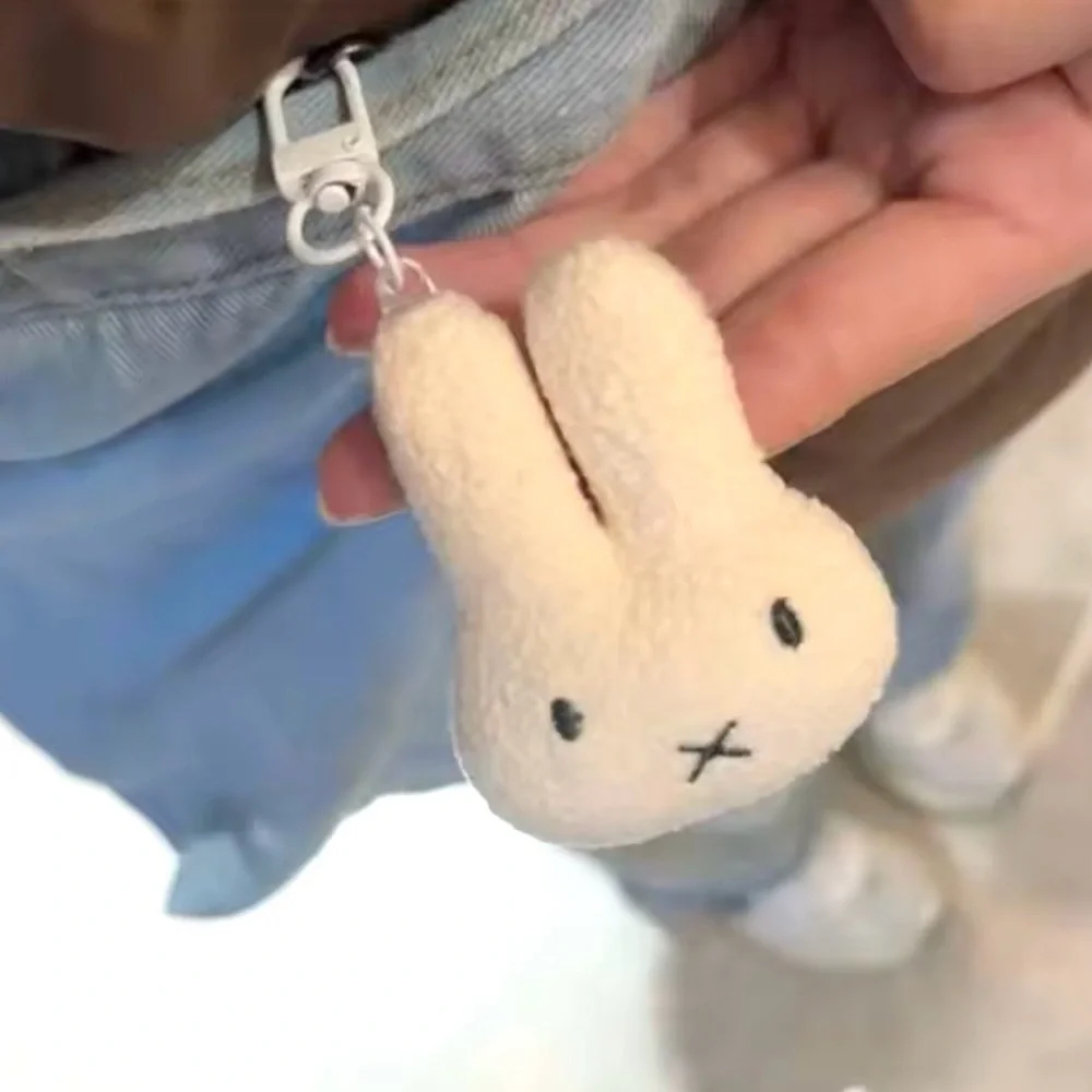 Handmade Miffy Bunny Plush Keychain | Bag Charm